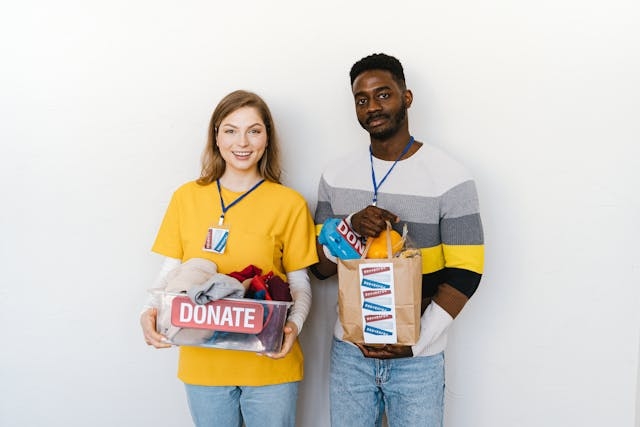 Charity fundraising campaign